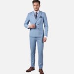 חליפת Florence תכלת Super Slim