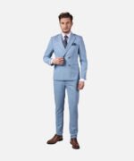 חליפת Florence תכלת Super Slim