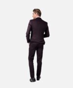 ⁦חליפת Torino בורדו כהה עם פס Super Slim⁩ – תמונה ⁦4⁩