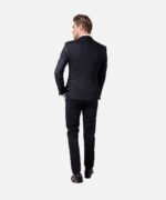 ⁦חליפת Torino שחור עם פס Super Slim⁩ – תמונה ⁦4⁩