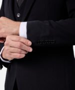 ⁦חליפת Torino שחור עם פס Super Slim⁩ – תמונה ⁦6⁩