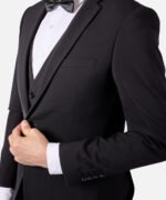 ⁦חליפת Torino שחור Super Slim⁩ – תמונה ⁦5⁩