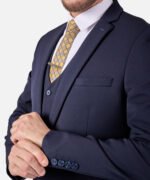 ⁦חליפת Verona כחול ניבי Super Slim⁩ – תמונה ⁦5⁩