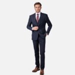 חליפת Roma כחול כהה Slim