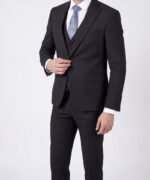 ⁦חליפת Venice שחור Slim⁩ – תמונה ⁦3⁩