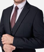 ⁦חליפת Verona שחור Super Slim⁩ – תמונה ⁦3⁩