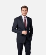 ⁦חליפת Napoli שחור Regular⁩ – תמונה ⁦2⁩